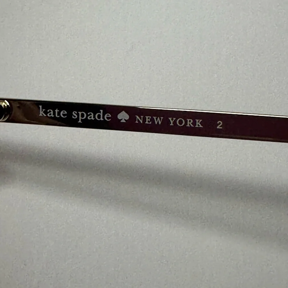Kate Spade NWOT Cissy Light Pink Cat Eye Frame Sunglasses w/Gradient Lenses
